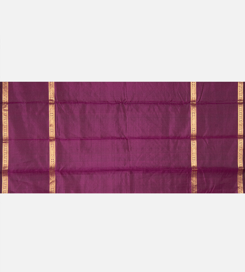 Pink Kanchipuram Silk Saree