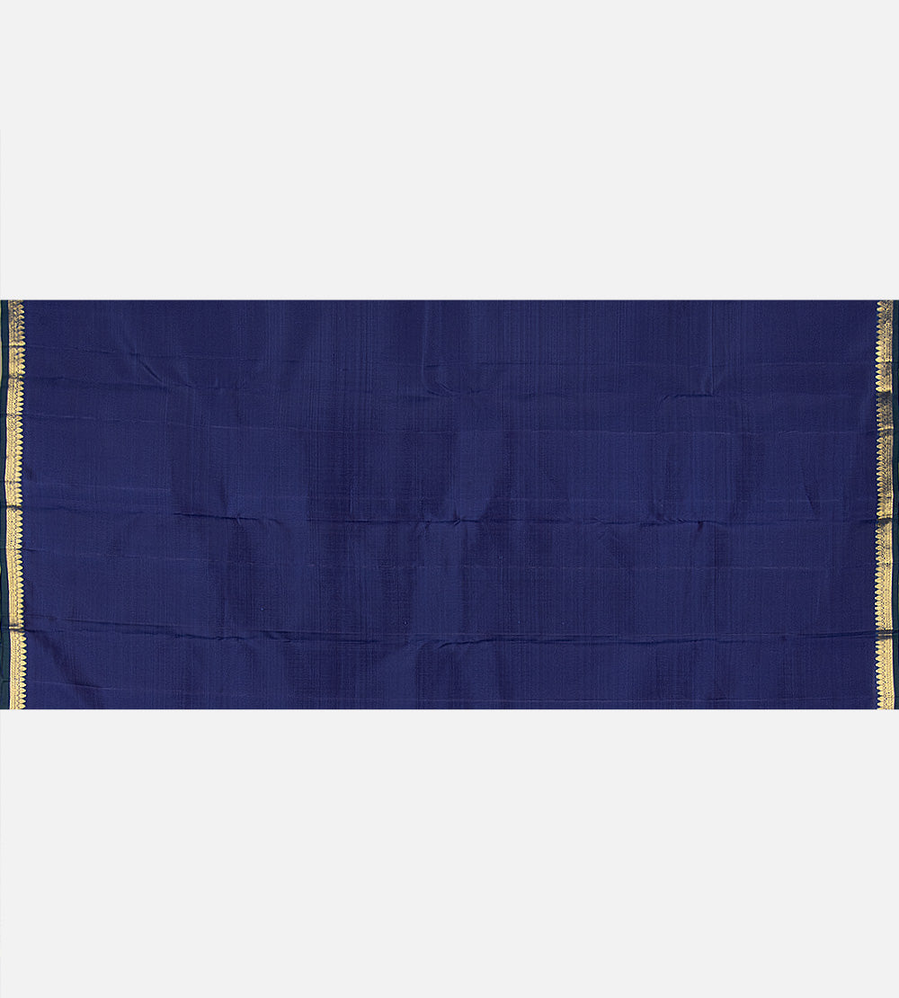 Blue Kanchipuram Silk Saree