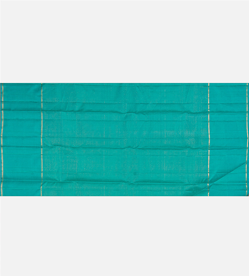 Pastel  Green Kanchipuram Silk Saree