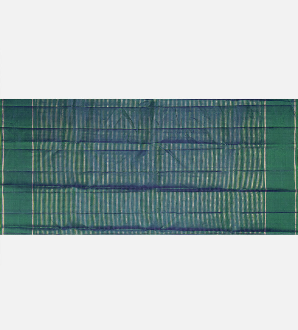 Blue Kanchipuram Silk Saree