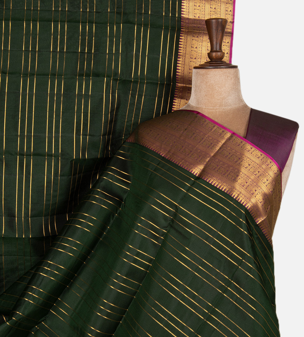 Green Soft Silk Saree