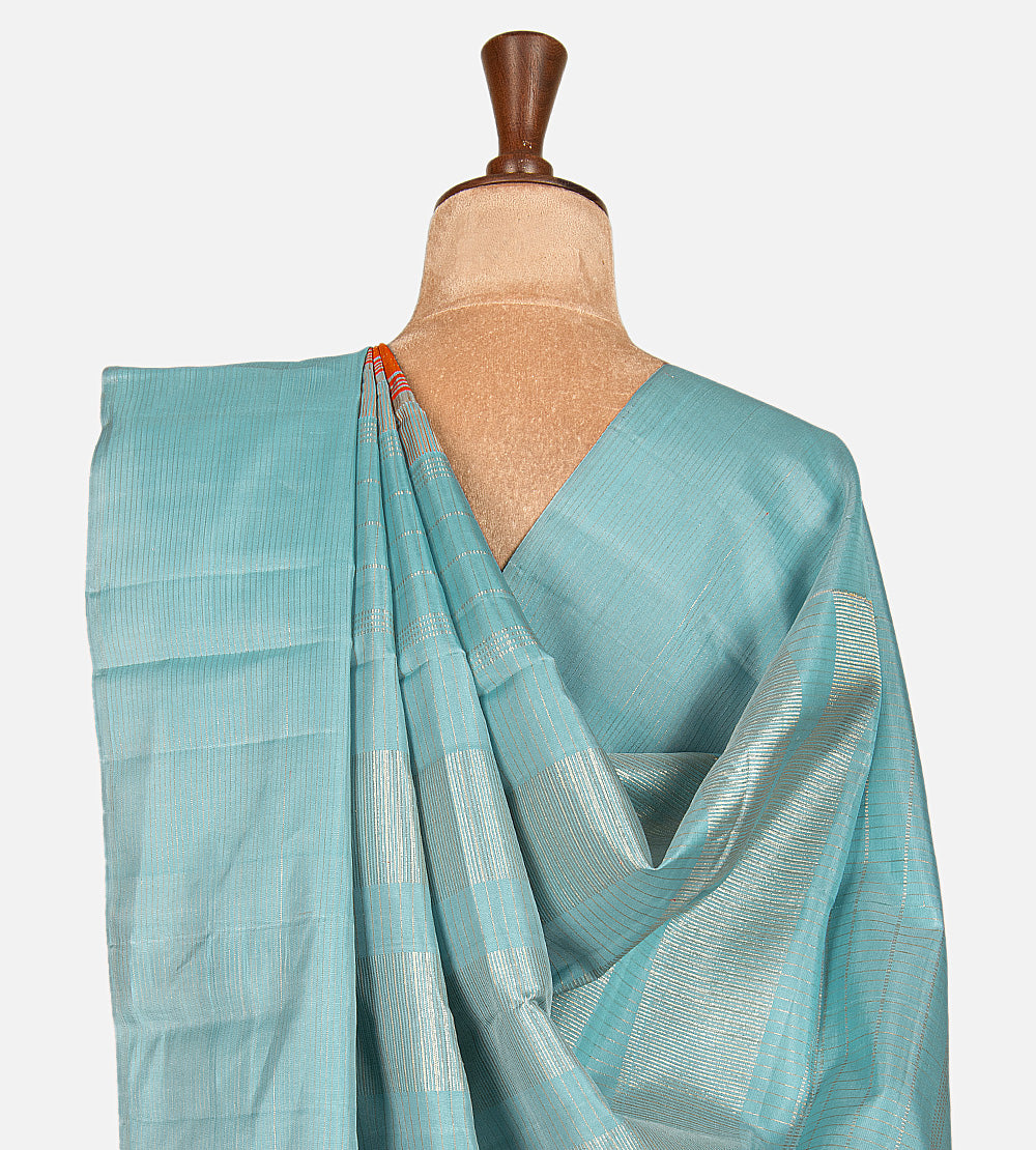 Orange Kanchipuram Silk Saree