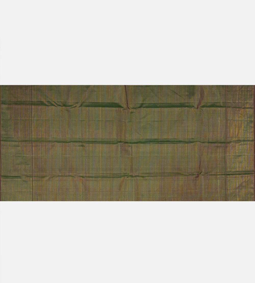Yellow Kanchipuram Silk Saree