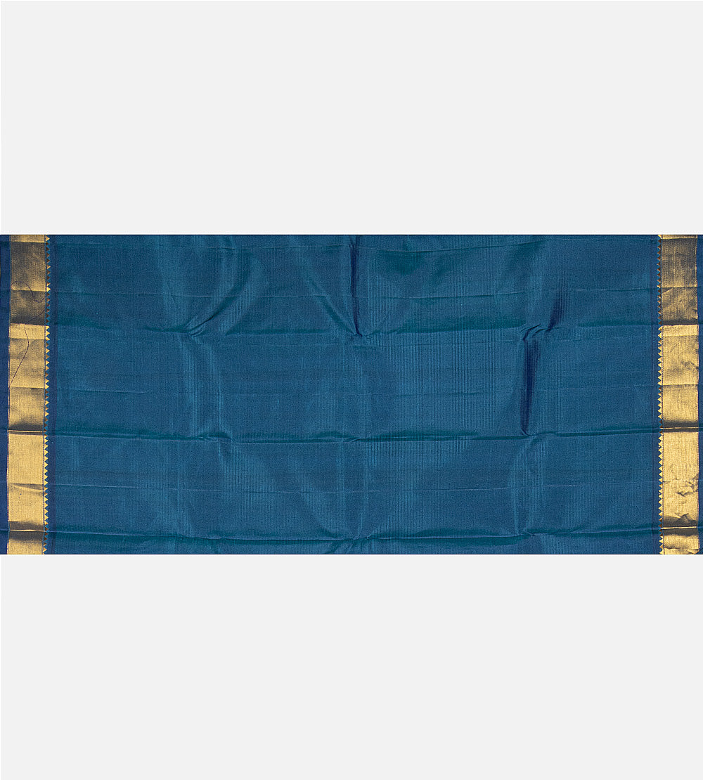 Multicolour Kanchipuram Silk Saree