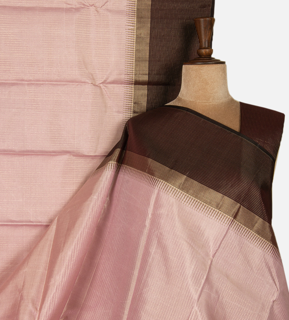 Mauve Kanchipuram Silk Saree