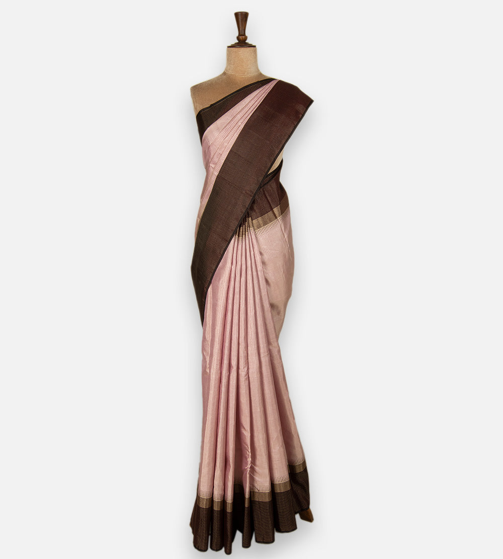 Mauve Kanchipuram Silk Saree