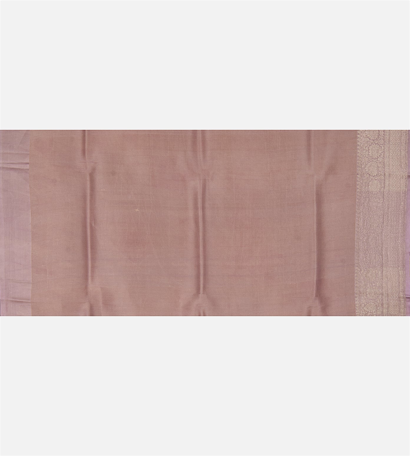 Rose gold Kattan Silk Saree