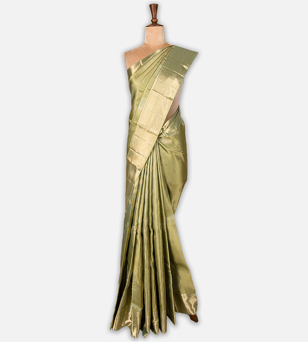 Green Kanchipuram Silk Saree