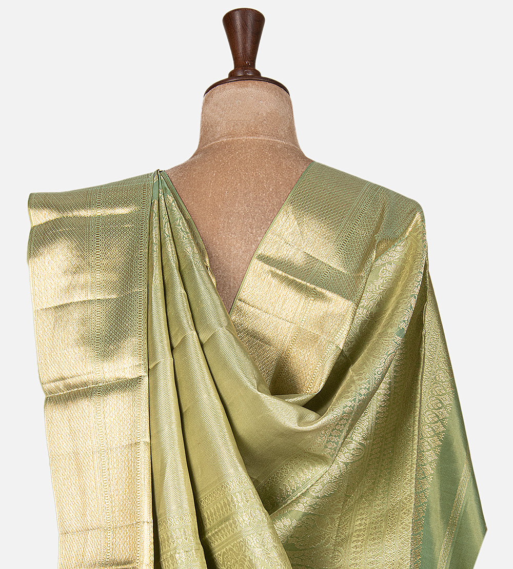 Green Kanchipuram Silk Saree