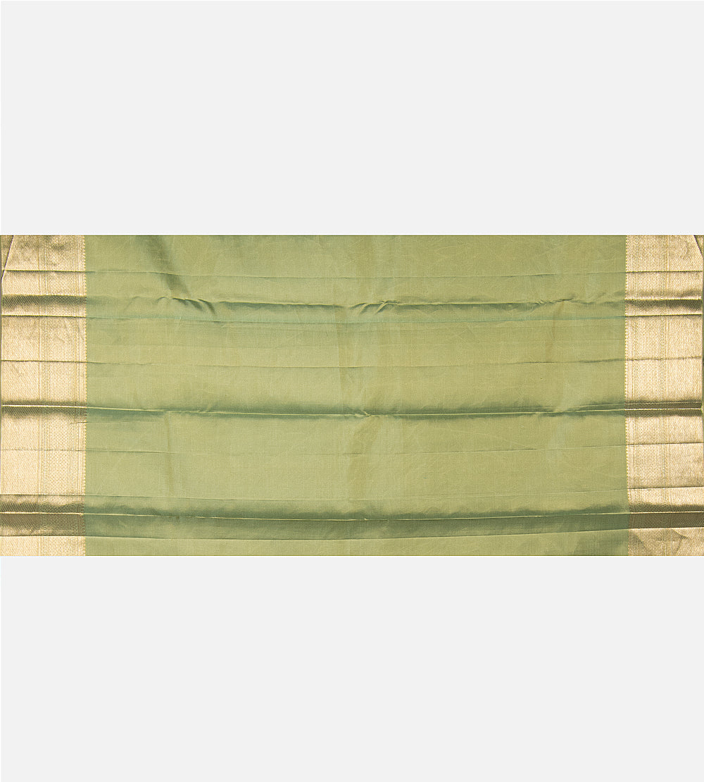 Green Kanchipuram Silk Saree